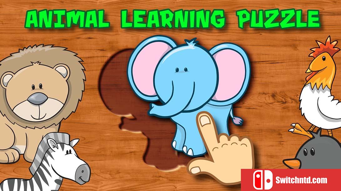 Animal Learning Puzzle for Toddlers and Kids 英语_0