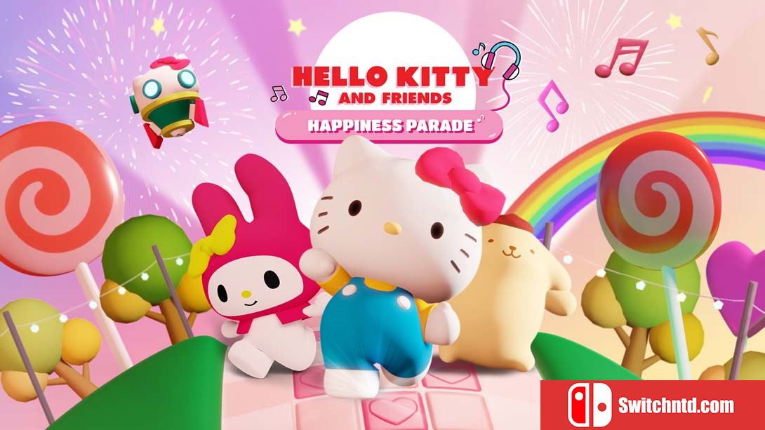 【美版】凯蒂和朋友们的幸福大游行 HELLO KITTY AND FRIENDS HAPPINESS PARADE 中文_0