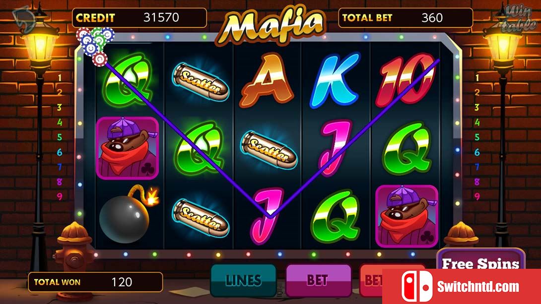 黑手党老虎机 Mafia Slots 英语_2