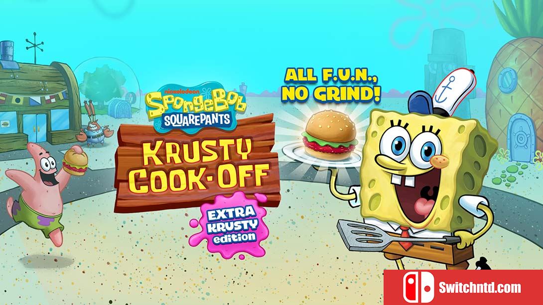 【美版】海绵宝宝：大闹蟹堡王 SpongeBob: Krusty Cook-Off 中文_0