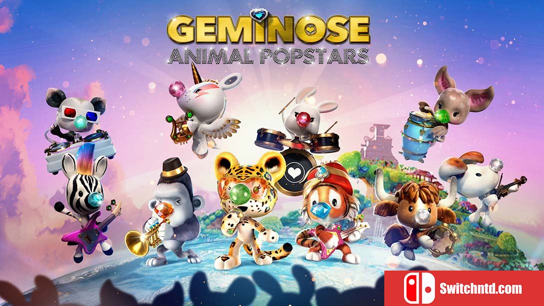 双子座：动物歌星 Geminose Animal Popstars 英语_0