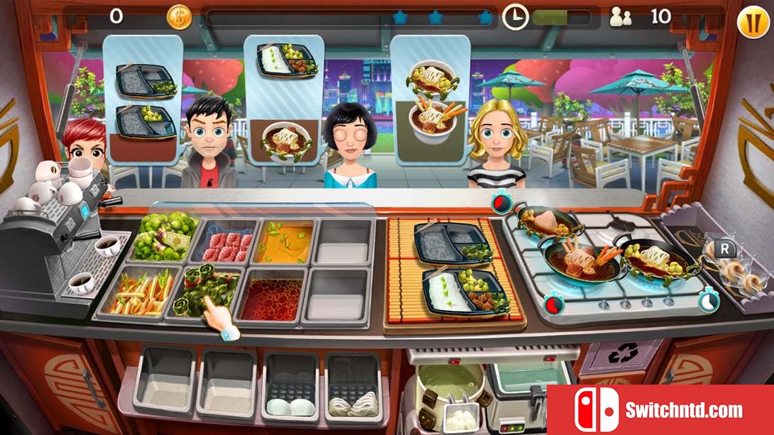 【美版】餐车大亨：亚洲美食 Food Truck Tycoon - Asian Cuisine 英语_2