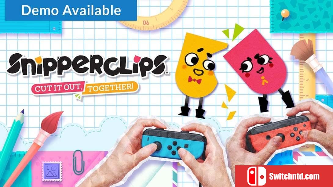 你裁我剪！斯尼帕  Plus丨Snipperclips Plus:Cut It Out, Together_0