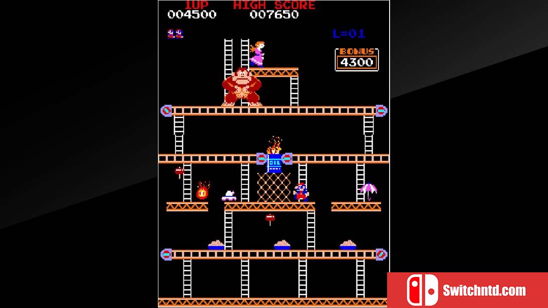 街机档案：大金刚 Arcade Archives DONKEY KONG 英语_1