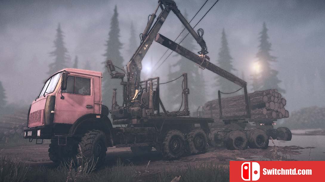 旋转轮胎 泥泞奔驰 Spintires MudRunner American Wilds 中文_4