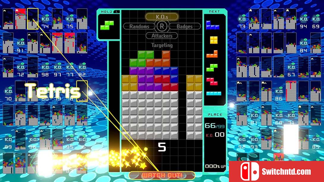 【美版】俄罗斯方块99 TETRIS 99 中文_2