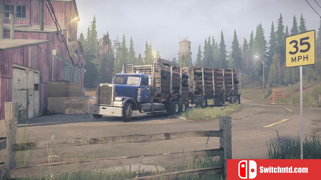 旋转轮胎 泥泞奔驰 Spintires MudRunner American Wilds 中文_2