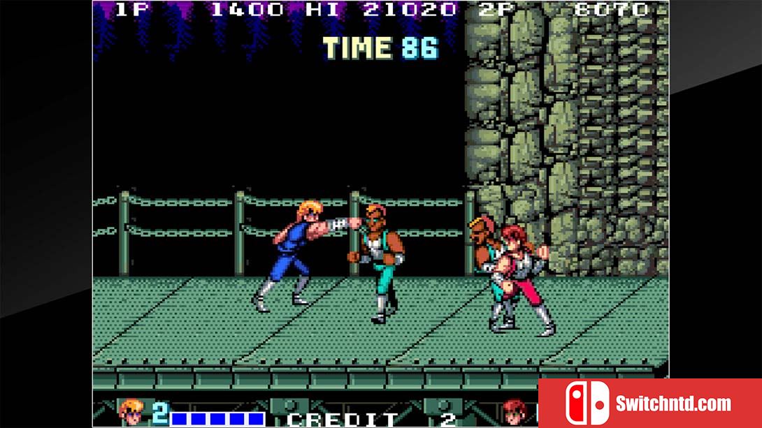 街机档案：双截龙1 Arcade Archives DOUBLE DRAGON 英语_6