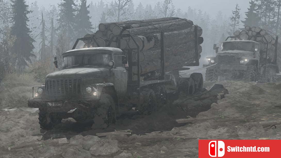 旋转轮胎 泥泞奔驰 Spintires MudRunner American Wilds 中文_3