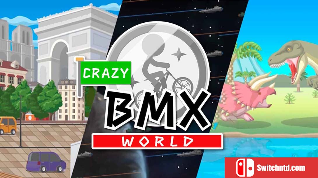 疯狂小轮车世界 Crazy BMX World 英语_0