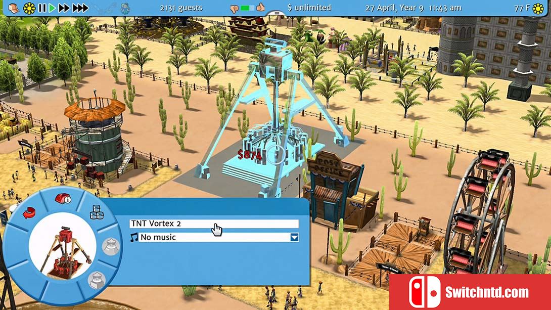 过山车大亨3 RollerCoaster Tycoon 3 Complete Edition 英语_4