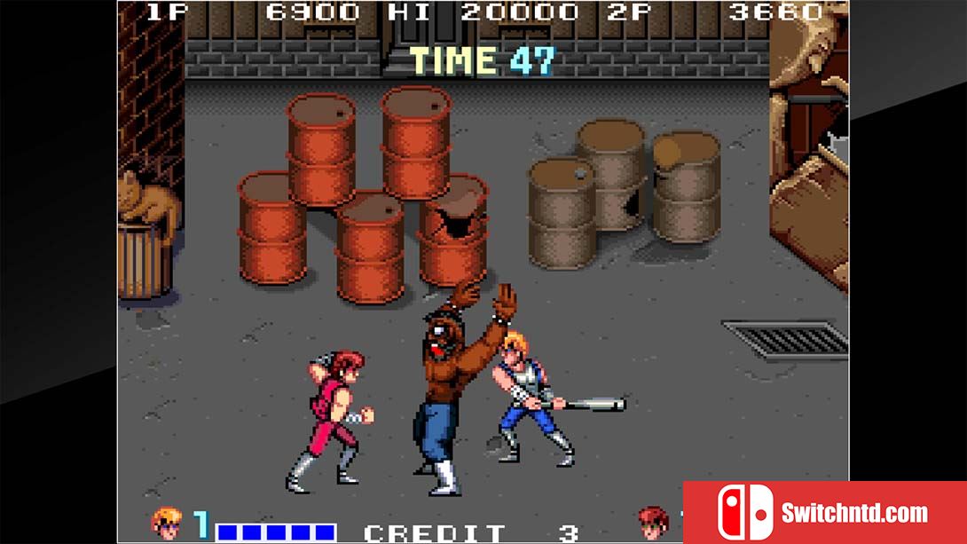 街机档案：双截龙1 Arcade Archives DOUBLE DRAGON 英语_1