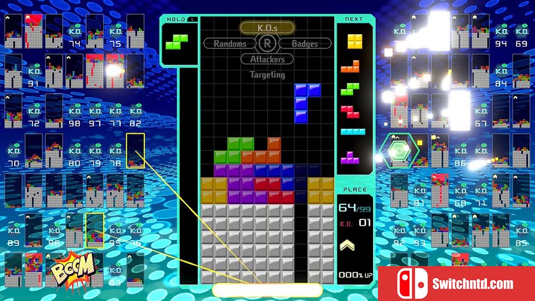 【美版】俄罗斯方块99 TETRIS 99 中文_1