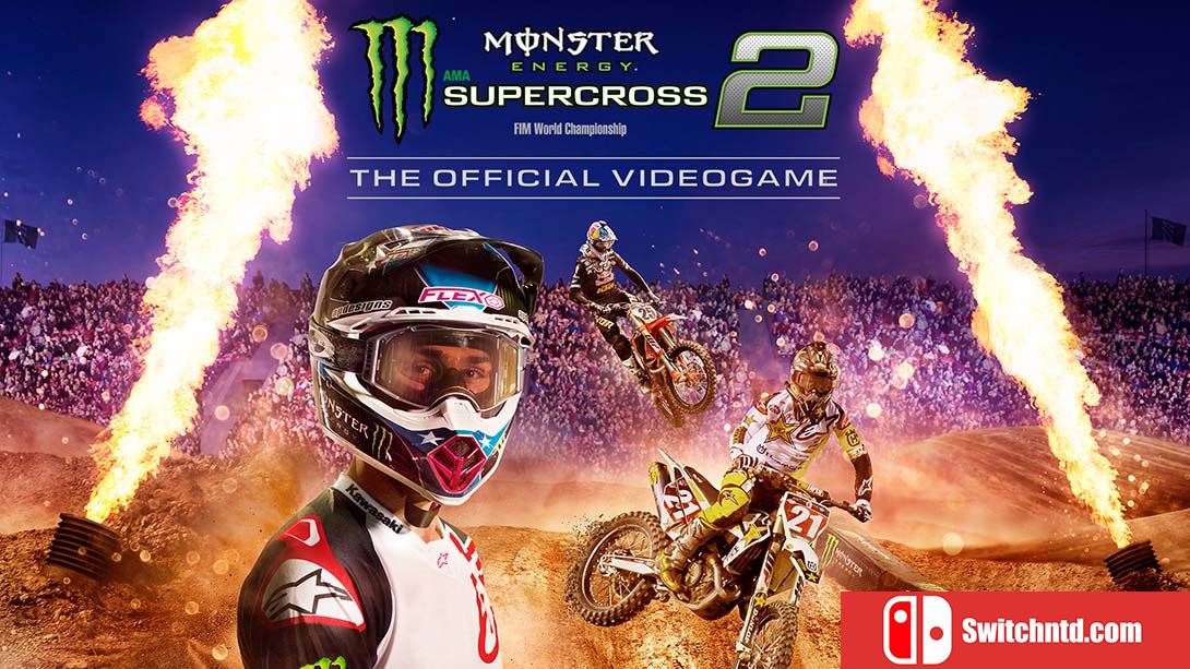 【美版】怪兽能量越野摩托车赛2.Monster Energy Supercross - The Official Videogame 2 英语_0