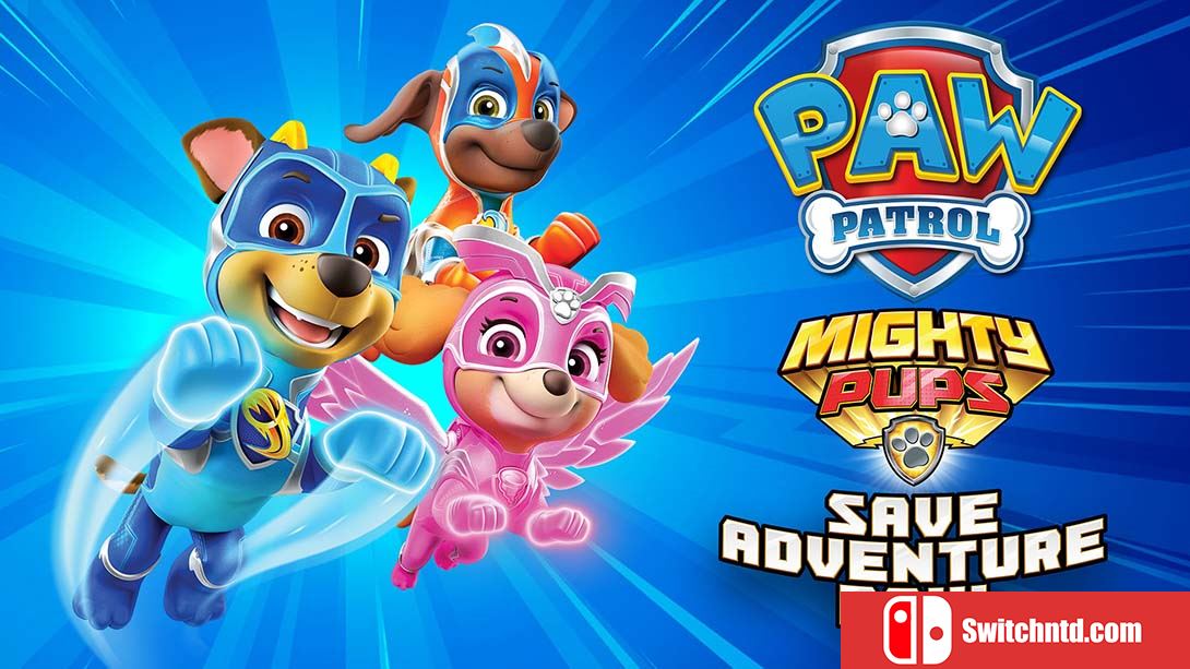 汪汪队立大功：拯救冒险湾 PAW Patrol Mighty Pups Save Adventure Bay 英语_0