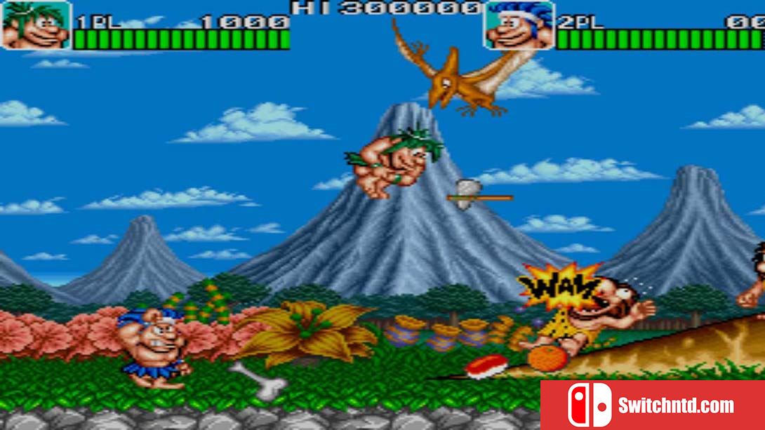 Johnny Turbo 经典街机：战斗原始人 Johnny Turbos Arcade Caveman Ninja 中文_2