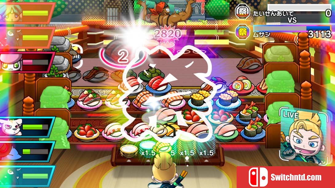 【日版】超回转寿司 Sushi Striker: The Way of Sushido 中文汉化_1