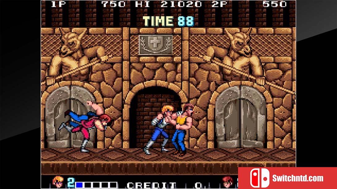 街机档案：双截龙1 Arcade Archives DOUBLE DRAGON 英语_4