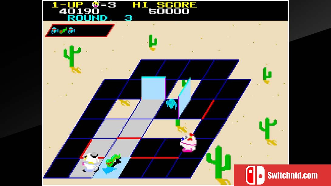 翻地雪人 Arcade Archives Pettan Pyuu 英语_6