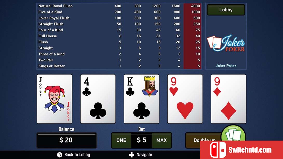 Joker Poker - Video Poker 英语_4