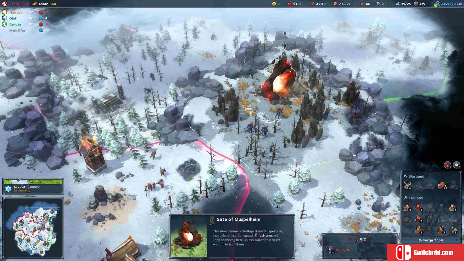 《北加尔（Northgard）》官方中文 集成白鼬部落DLC TENOKE镜像版[CN/EN]_4