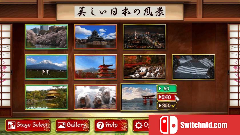 动态拼图：美丽的日本风景 Beautiful Japanese Scenery - Animated Jigsaws_1