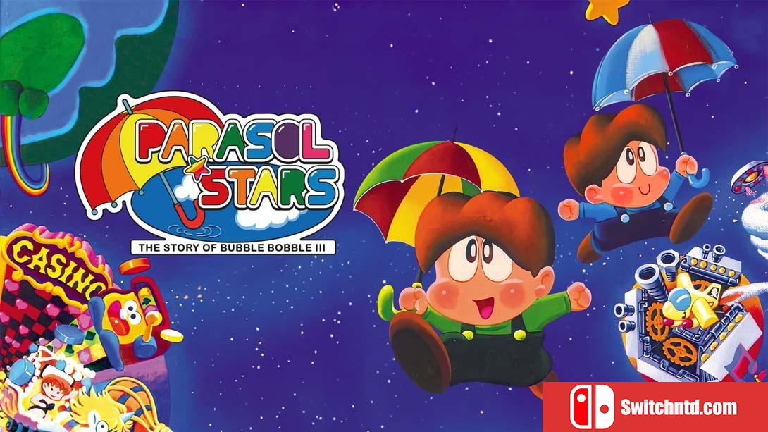 【美版】阳伞星:泡泡的故事3 .Parasol Stars: The Story of Bubble Bobble III 英语_0