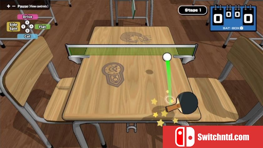 桌面乒乓球 Desktop Table Tennis Switch_3