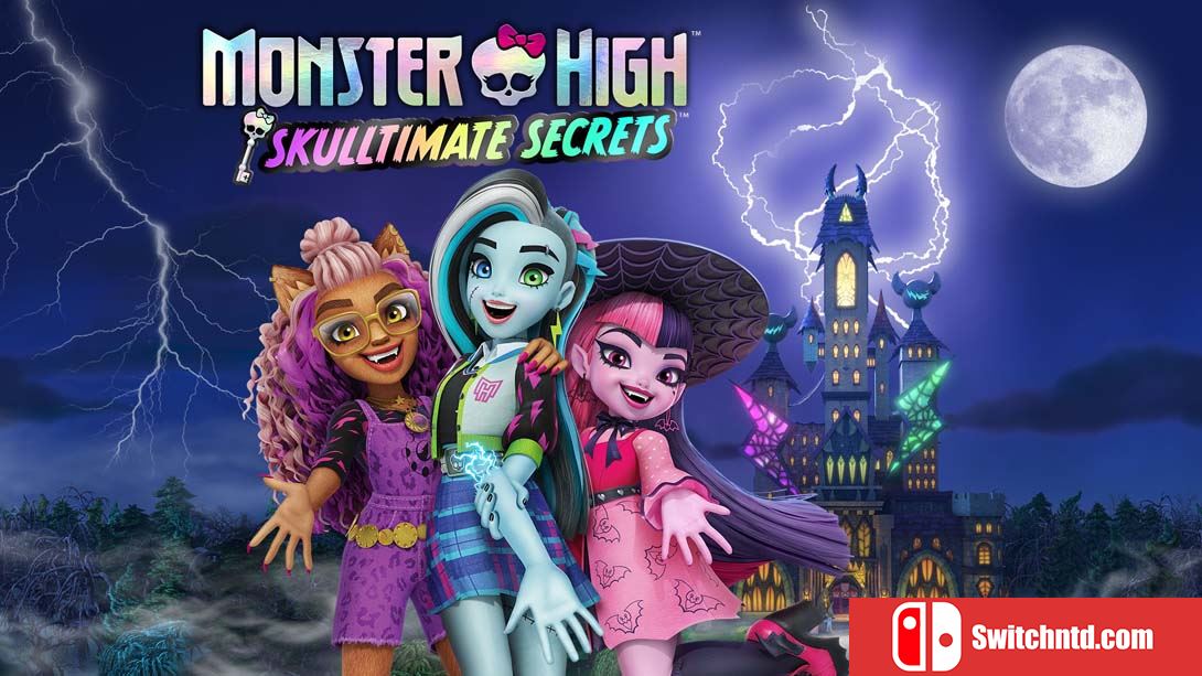 【美版】精灵高中 骷髅秘密 .Monster High Skulltimate Secrets 中文_0