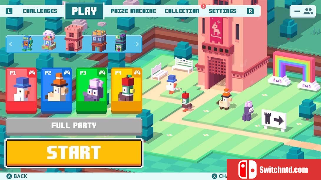 【美版】天天过马路之登高塔 .Crossy Road Castle 中文_1