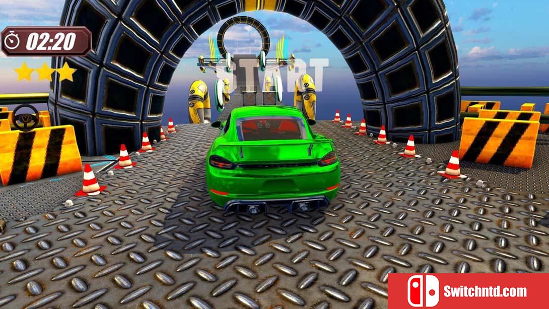 【美版】赛车混乱:极限特技对决 .Racing Car Chaos: Extreme Stunt Showdown 英语_1