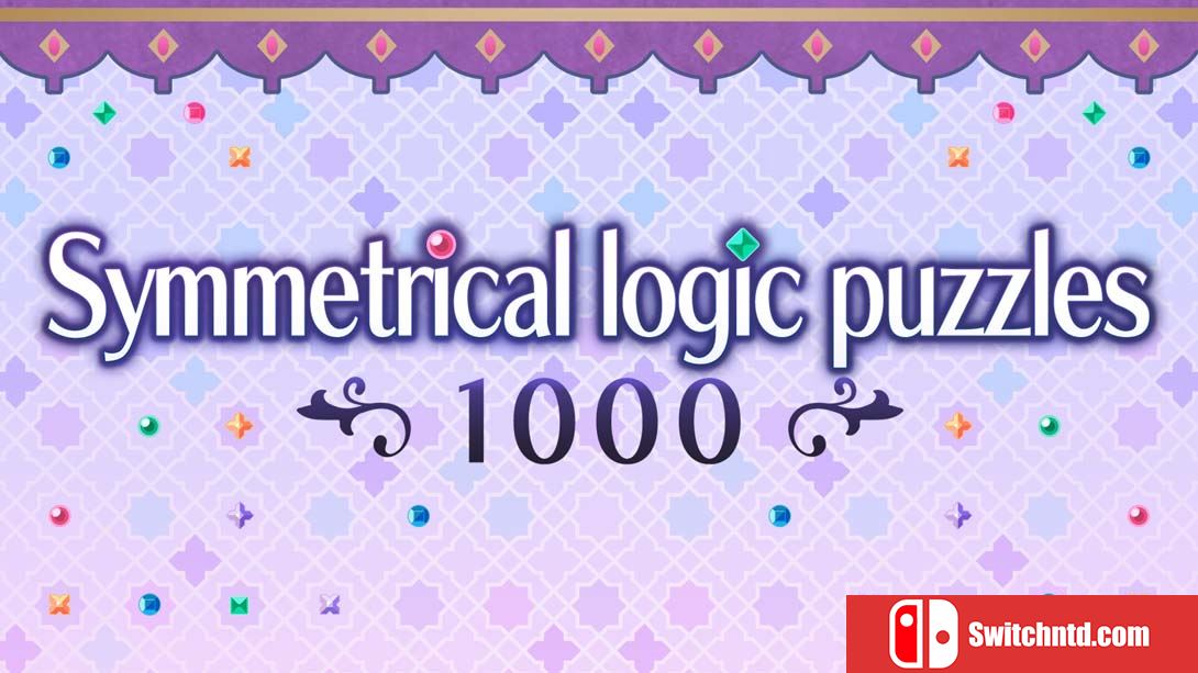 【美版】对称逻辑解谜1000 .Symmetrical logic puzzles 1000 中文_0