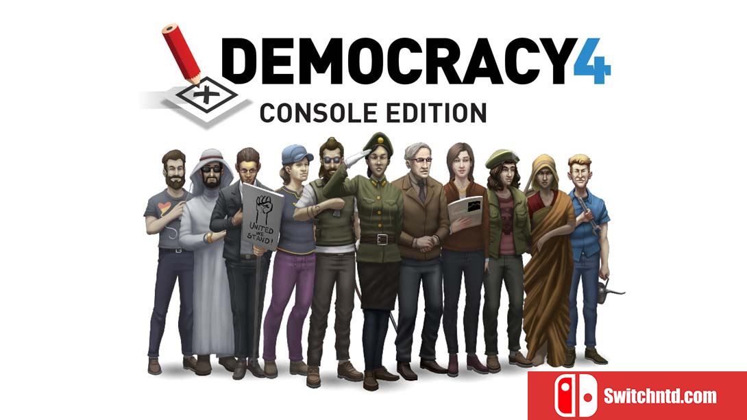 【美版】民主制度4 .Democracy 4 Console Edition 中文_0